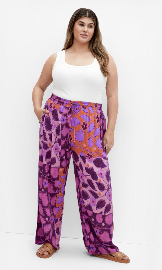Pippa Pant - amethyst, PURPLE, alternate image number 1