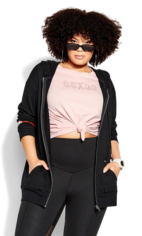 Emery Hoodie - black, BLACK, hi-res image number 0