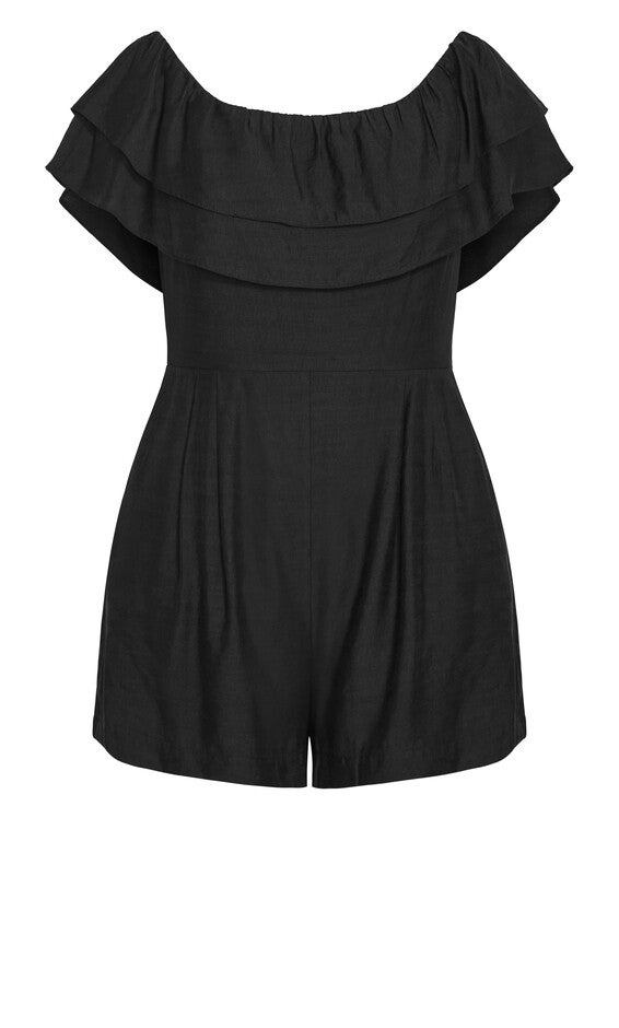 Poppy Playsuit - black, BLACK, alternate image number 3