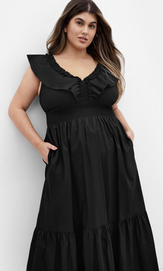 Kelly Maxi Dress - black, BLACK, alternate image number 2