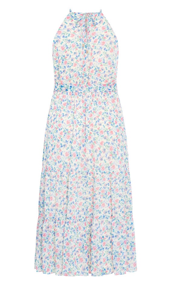 Lidia Print Maxi Dress - purple floral, PURPLE, alternate image number 5