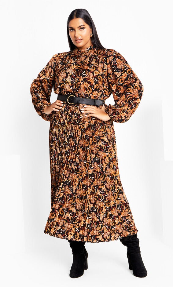 Lucille Dress - black, BLACK, alternate image number null