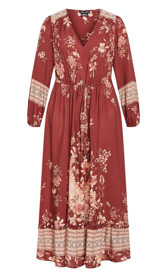 Faith Maxi Dress - desert rose, ORANGE, alternate image number 4
