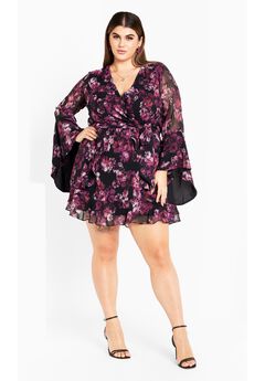 Gemma Dress - mulberry