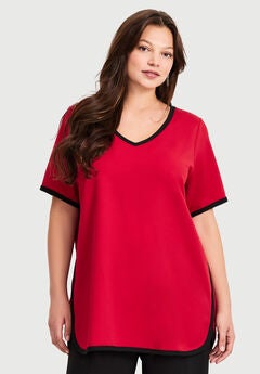 Contrast Tee