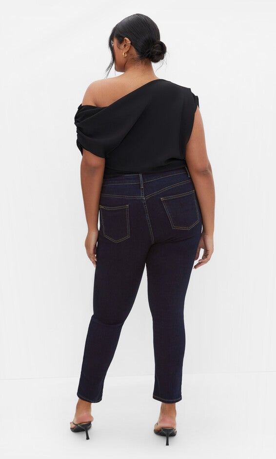 Asha Leyla Jean - dark denim, BLUE, alternate image number 1