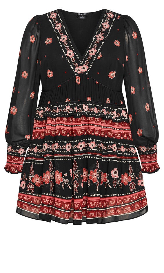 Hudson Mini Dress - black, BLACK, alternate image number 4