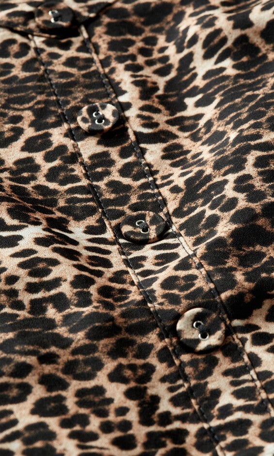 Aylin Maxi Dress - taupe, TAUPE MINI LEOPARD, alternate image number 6