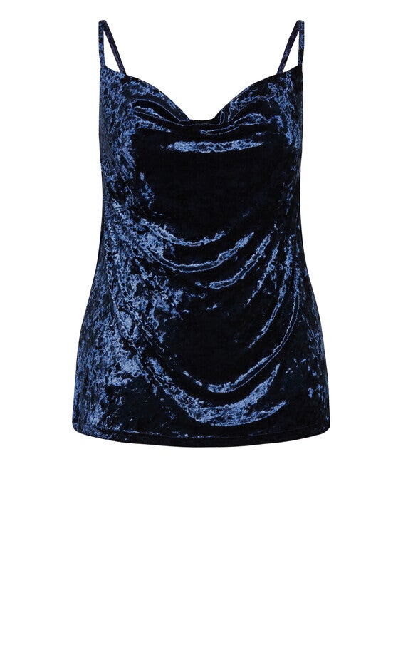 Velvet Lust Cami - midnight, BLUE, alternate image number 5