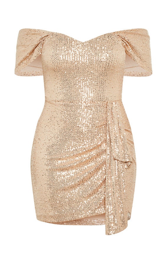Liana Dress - bronze, BRONZE, alternate image number null