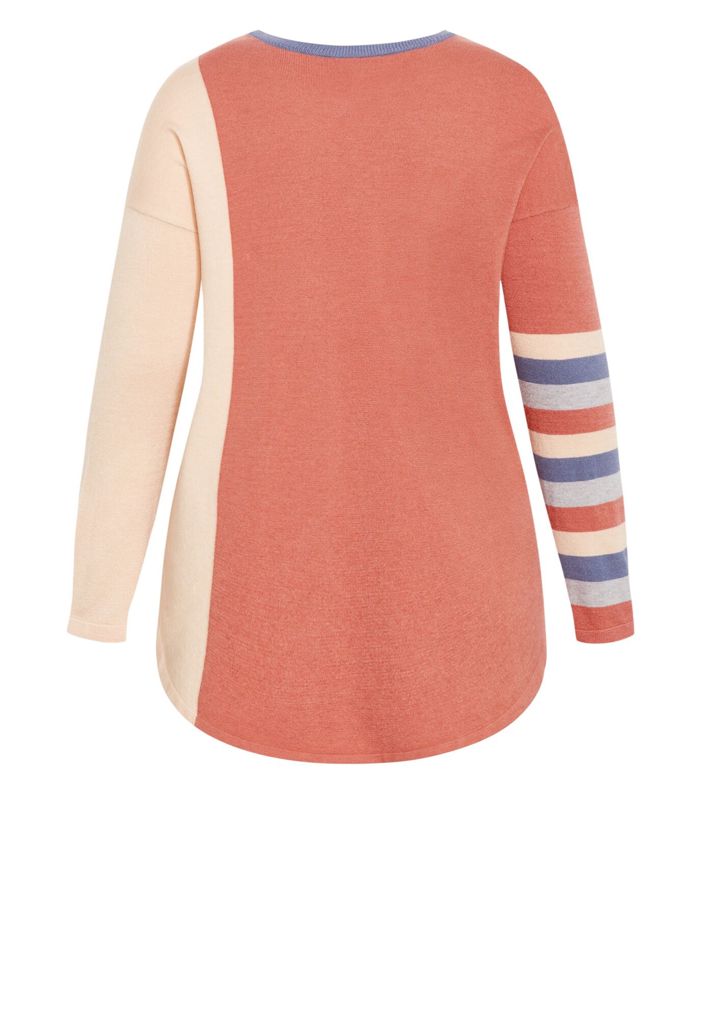 Luna Sweater, PEACH, alternate image number 2