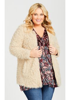 Lotus Fluffy Jacket