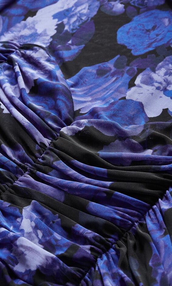 Kiara Dress - deep blue, MOONLIT, alternate image number null