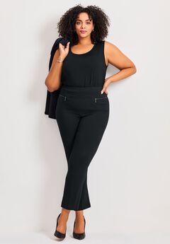 Super Stretch Zip Pant