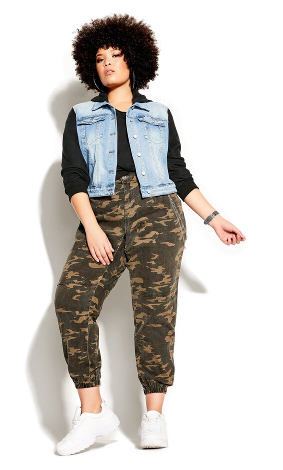 Denim Street Jacket - light wash, BLUE, alternate image number null