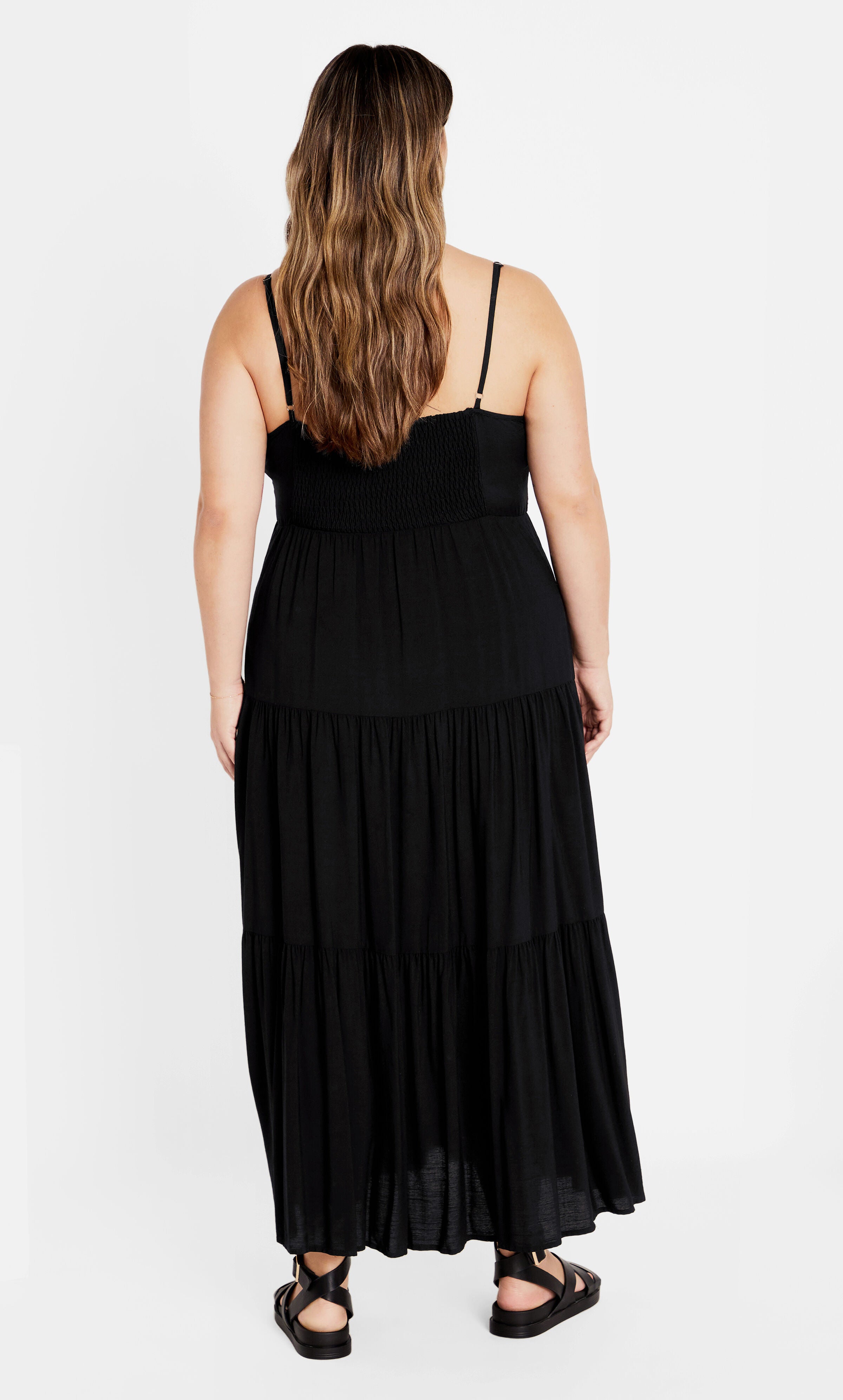 Oasis Maxi Dress - black, BLACK, alternate image number 3