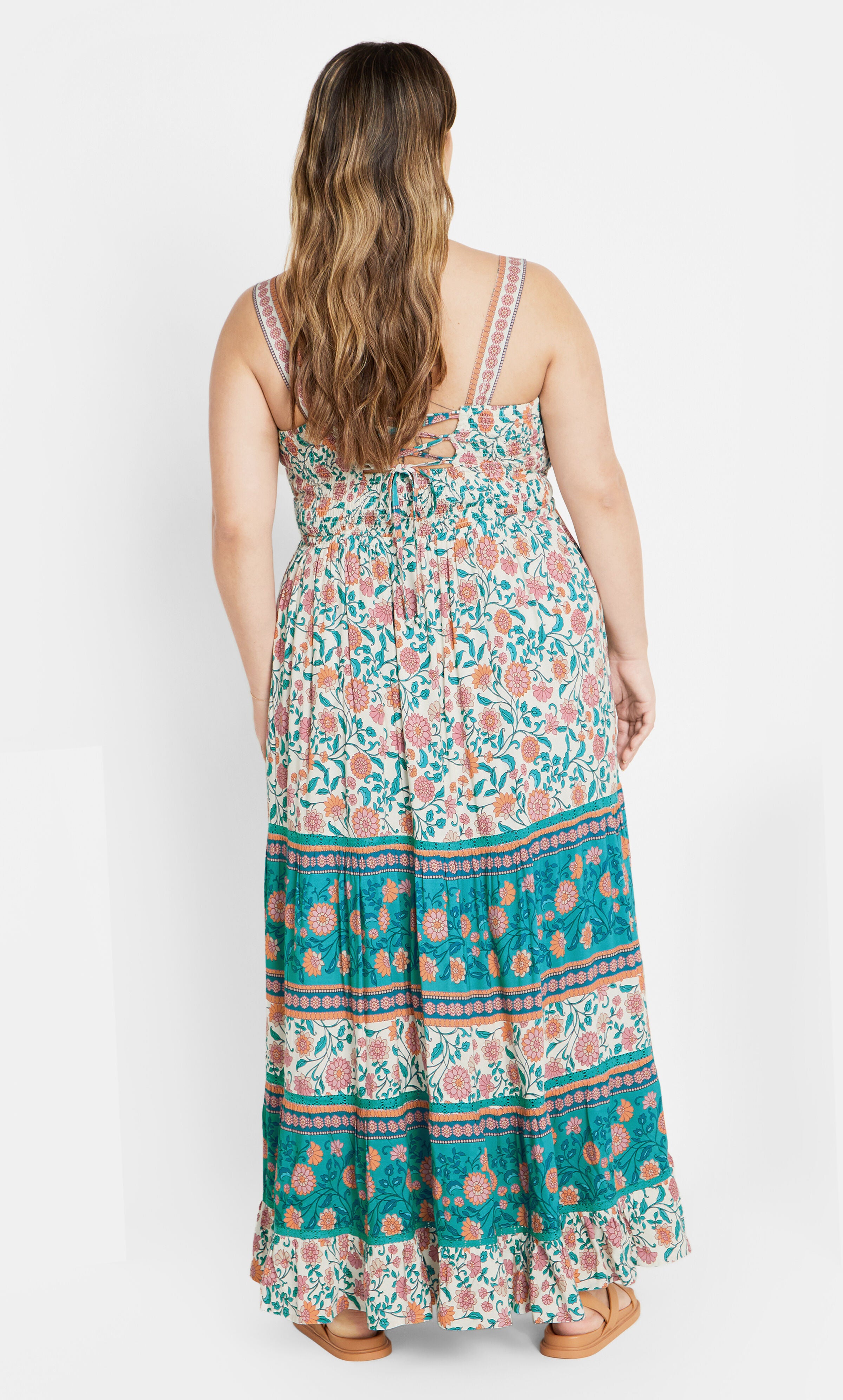 Belle Maxi Dress - gardenia, BEIGE, alternate image number 2