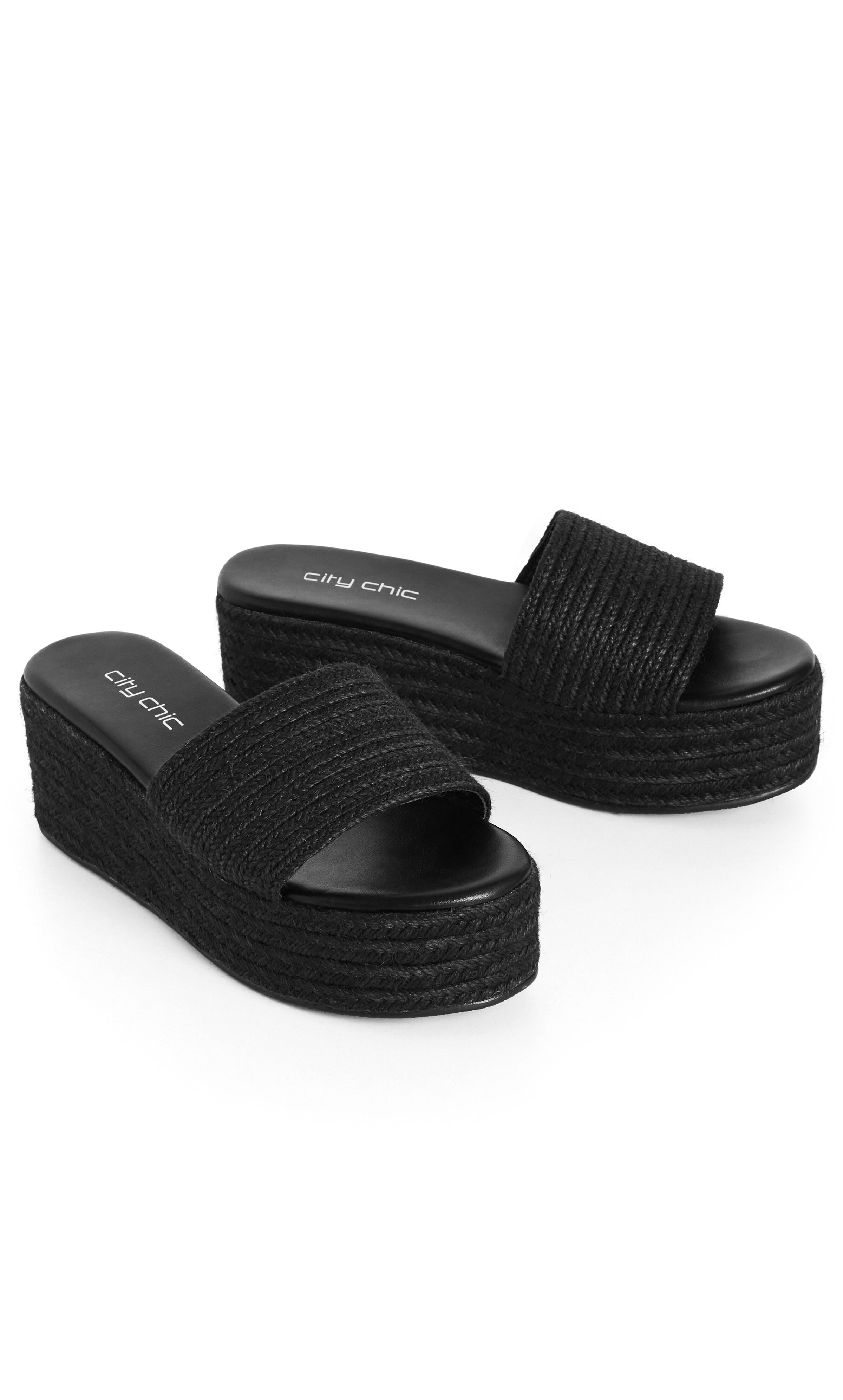 WIDE FIT Island Platform - black, BLACK, alternate image number 5