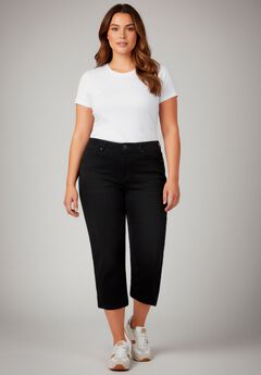 Butter Denim Straight Crop