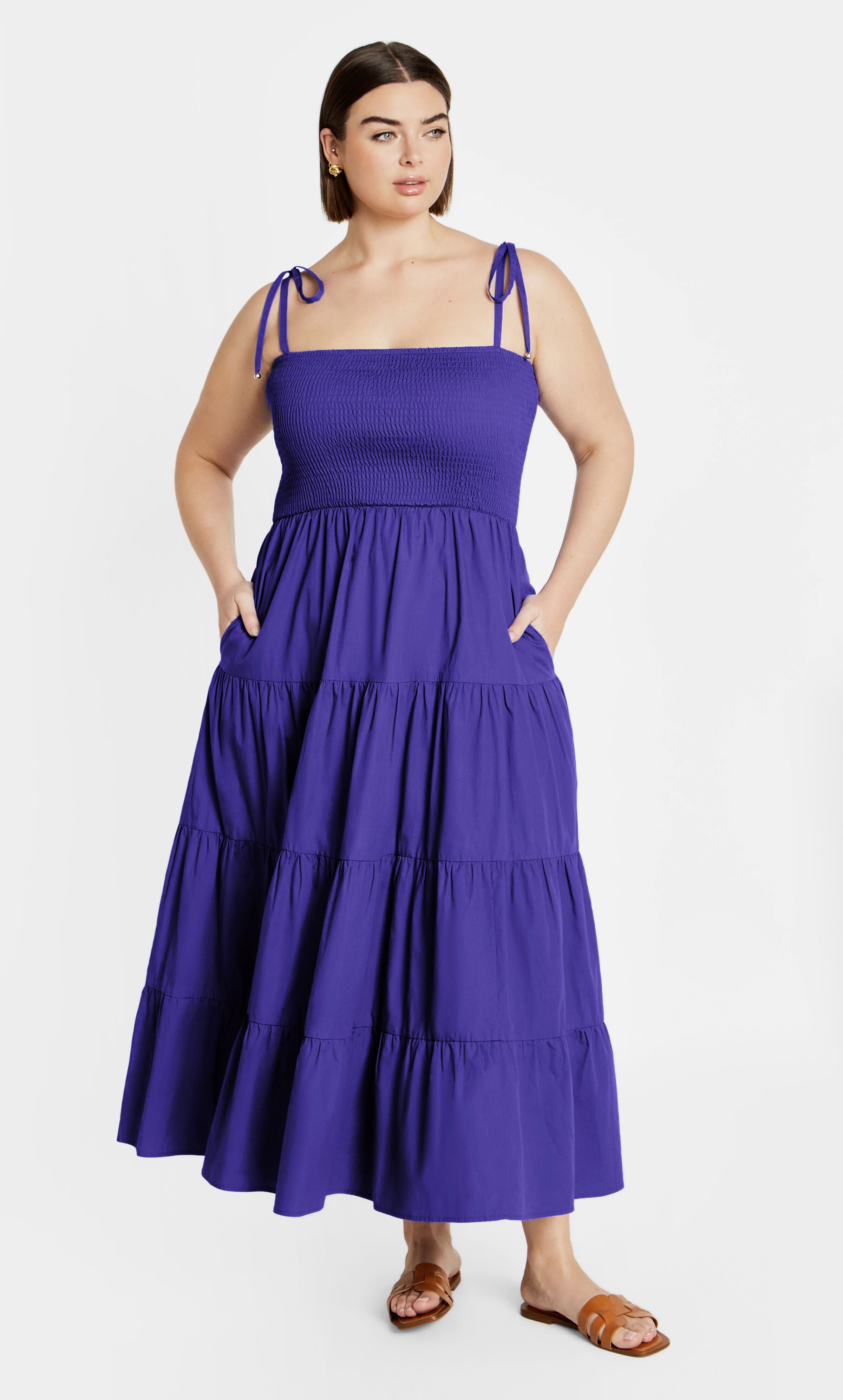 Marli Maxi Dress - lapis, BLUE, alternate image number 1