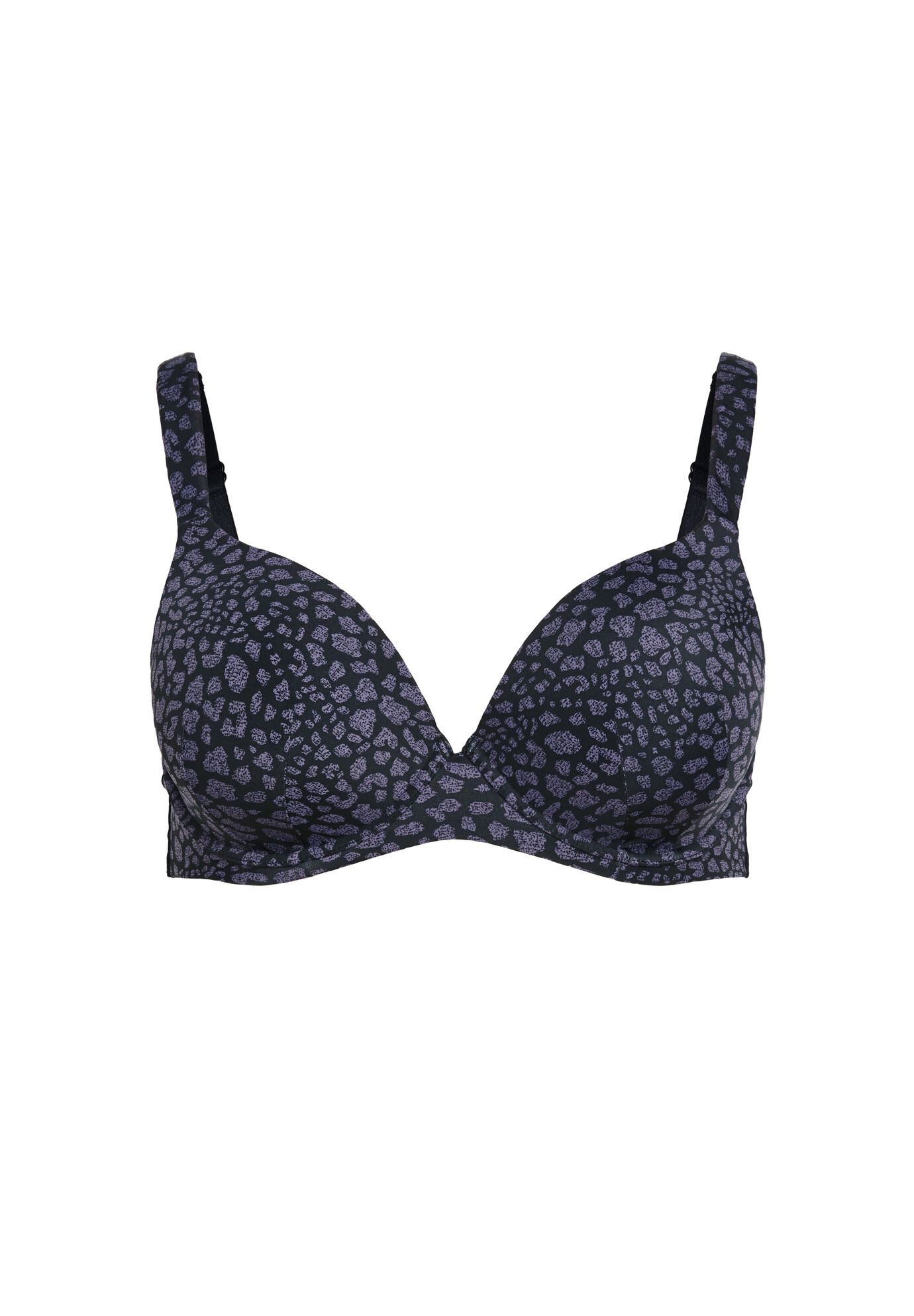 Fashion Plunge Print Bra, BABY ANIMAL, alternate image number 2