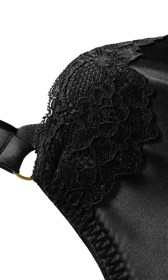 Romy Uplift Bra - black, BLACK, alternate image number 4