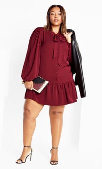 Charlie Dress - ruby
