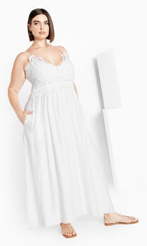 Martina Maxi Dress - ivory