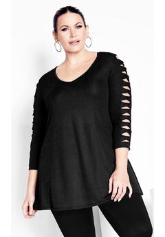 Glam Sleeve Detail Tunic