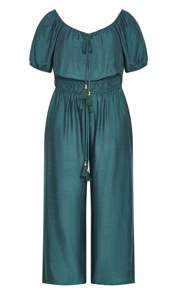 Erica Jumpsuit - emerald, GREEN, alternate image number 3