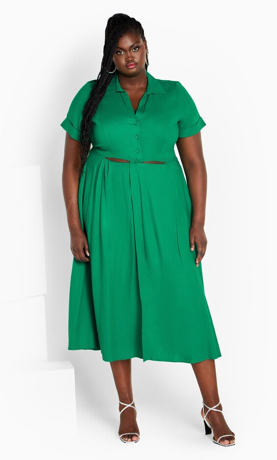 Malia Dress - green, PEP, alternate image number 6