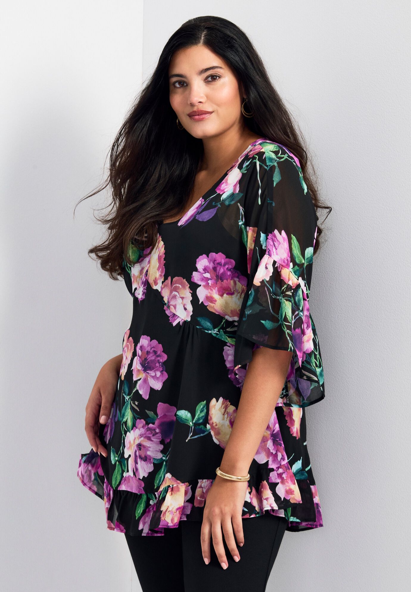 Harlow Frill Detail Blouse, ENDLESS LOVE, alternate image number 1