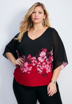 Love Story Overlay Blouse