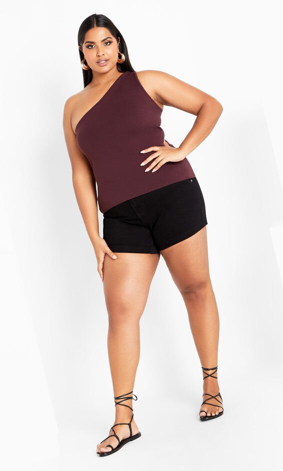 Louisa Top - fudge, FUDGE, alternate image number 2