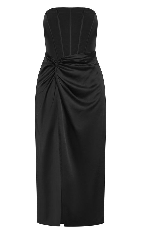 Leyla Maxi Dress - black, BLACK, alternate image number 3