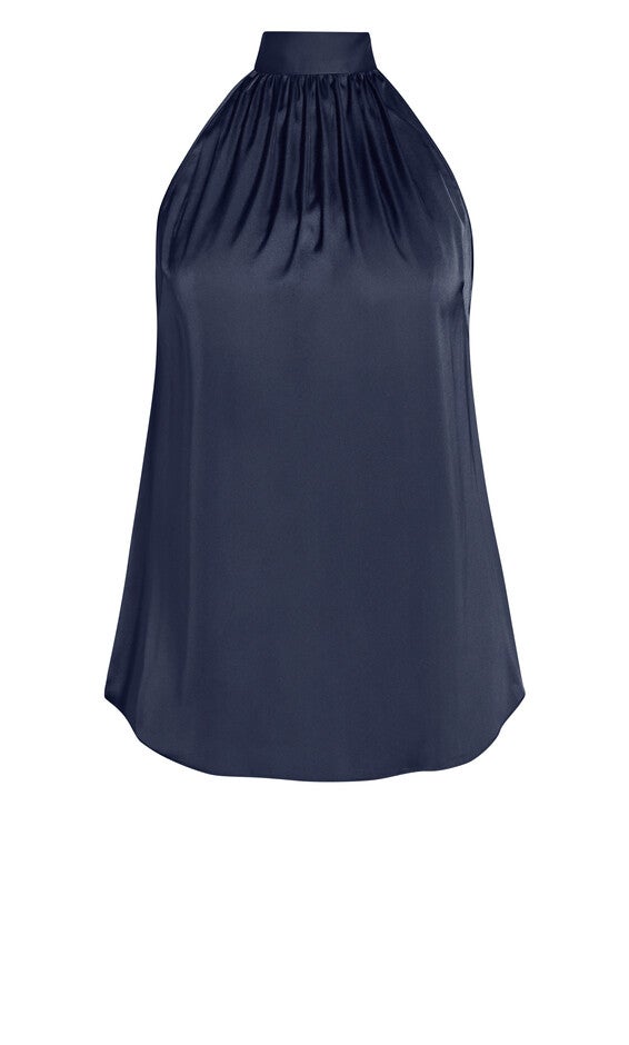 Sexy Shine Top - navy, BLUE, alternate image number 4