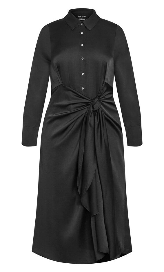 Alena Dress - black, BLACK, alternate image number null
