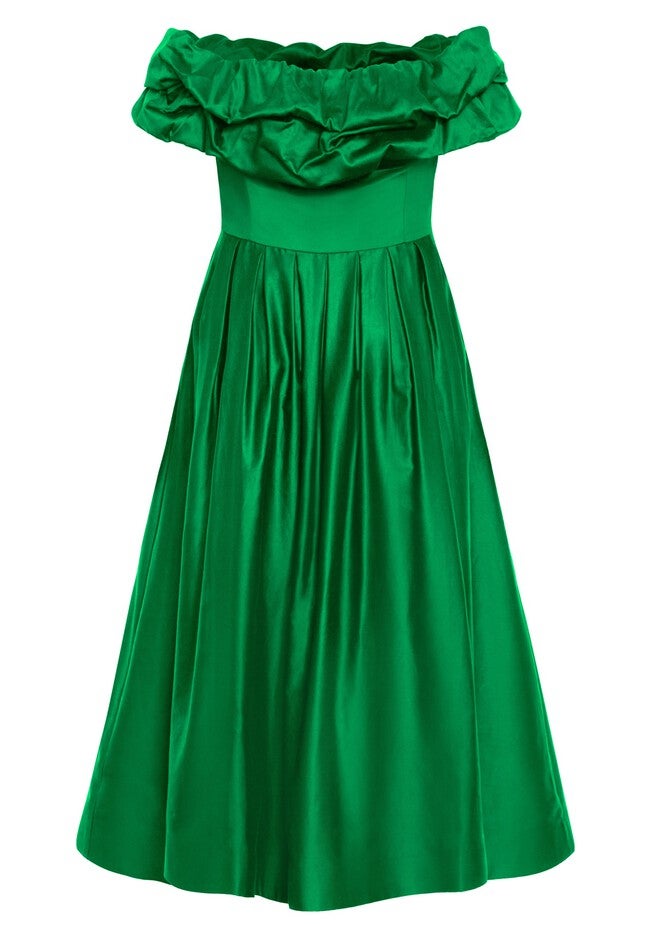 Mayah Dress - jellybean, GREEN, alternate image number null