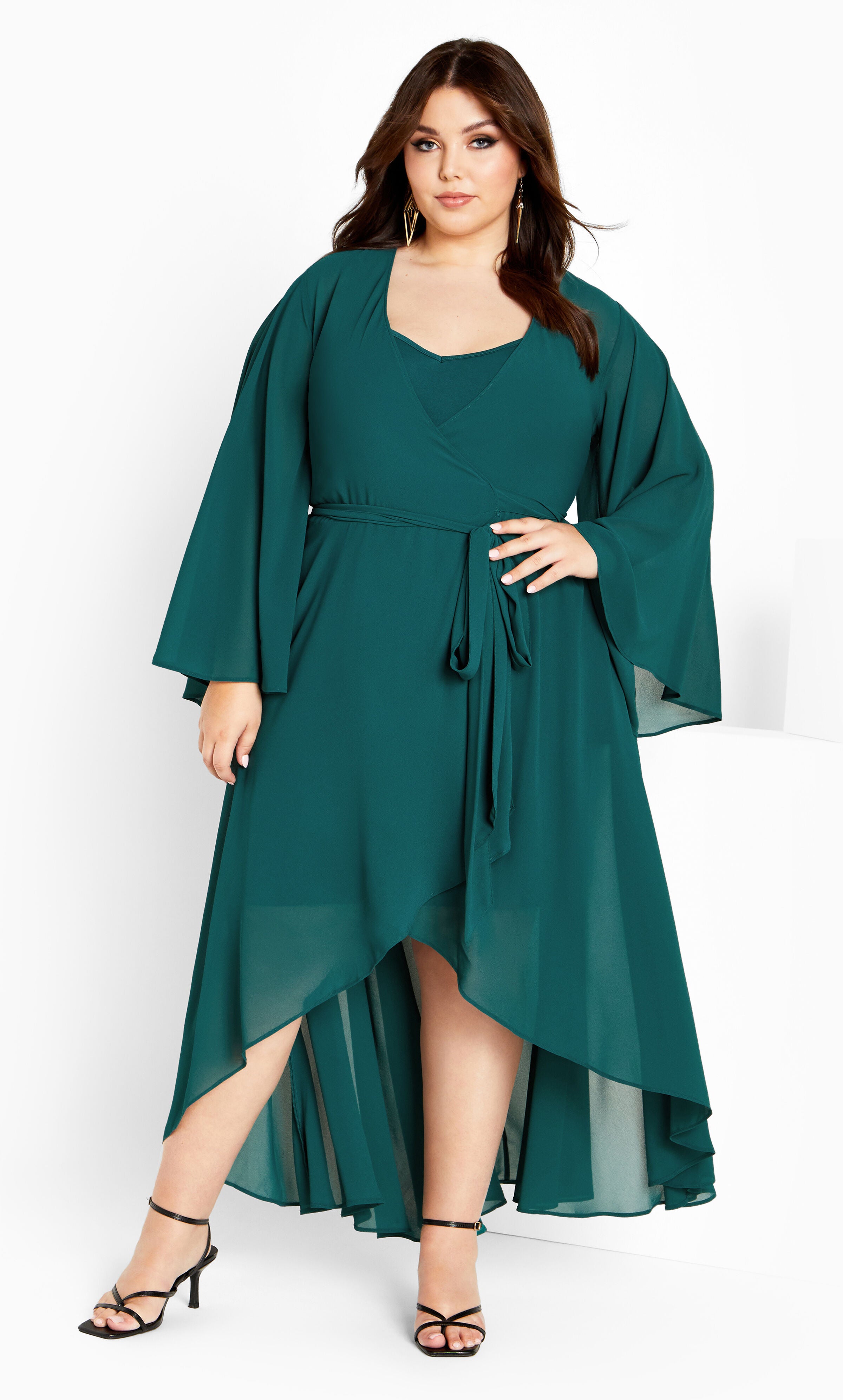 Fleetwood Maxi Dress - alpine, GREEN, alternate image number 2