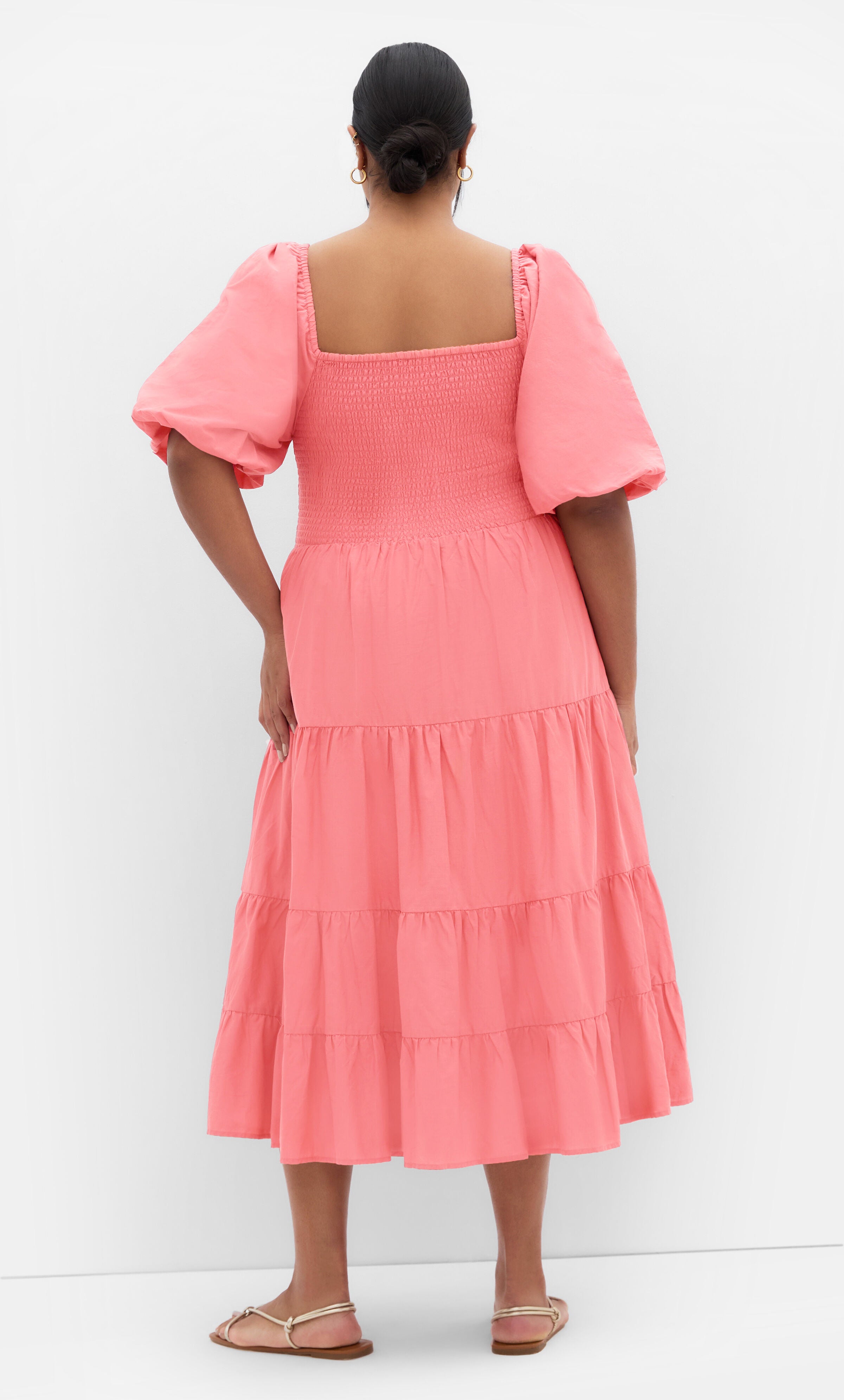 Ariella Dress - cinnamon, ORANGE, alternate image number 3