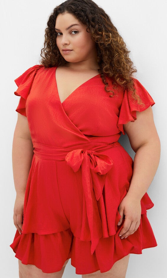 Sunny Playsuit - red, RED, hi-res image number 0