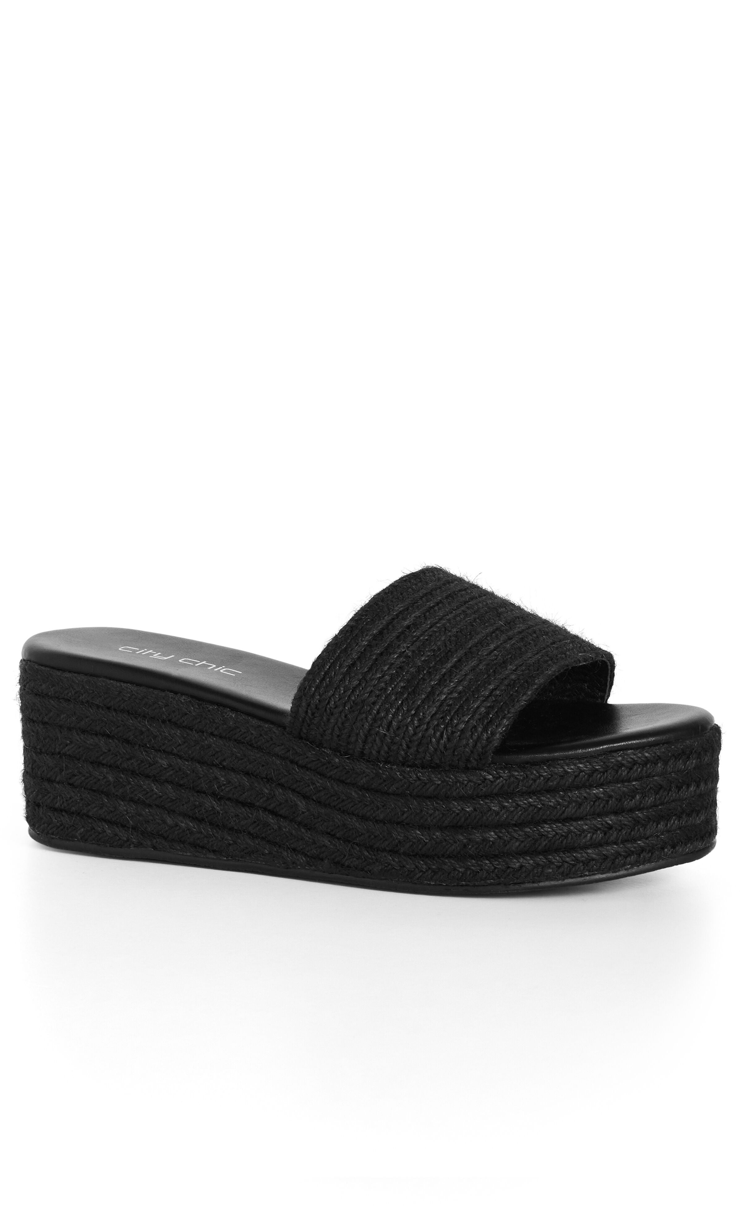 WIDE FIT Island Platform - black, BLACK, alternate image number 1