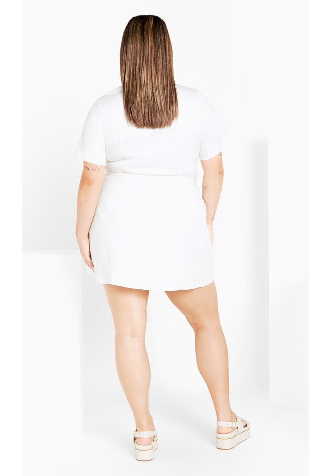 Carter Dress - ivory, WHITE, alternate image number null