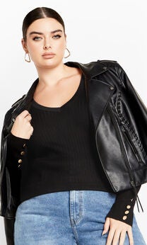 Rebel Rock Sweater - black