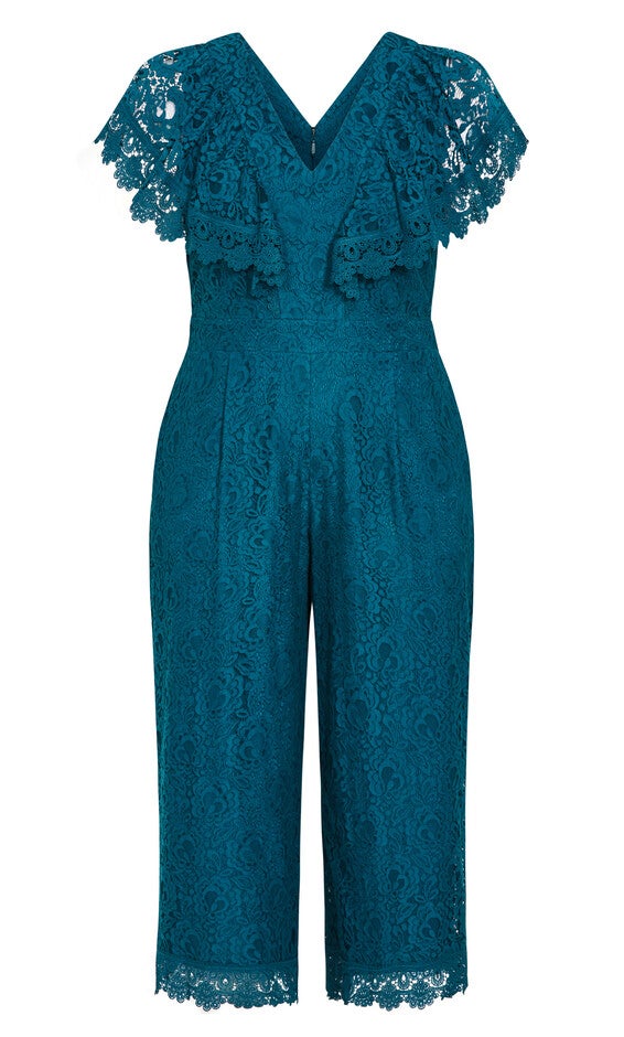 Sylvia Jumpsuit - teal, GREEN, alternate image number null