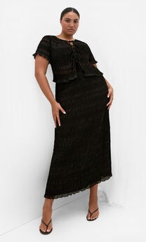 Emelia Shirred Skirt
