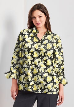 Button Front Blouse