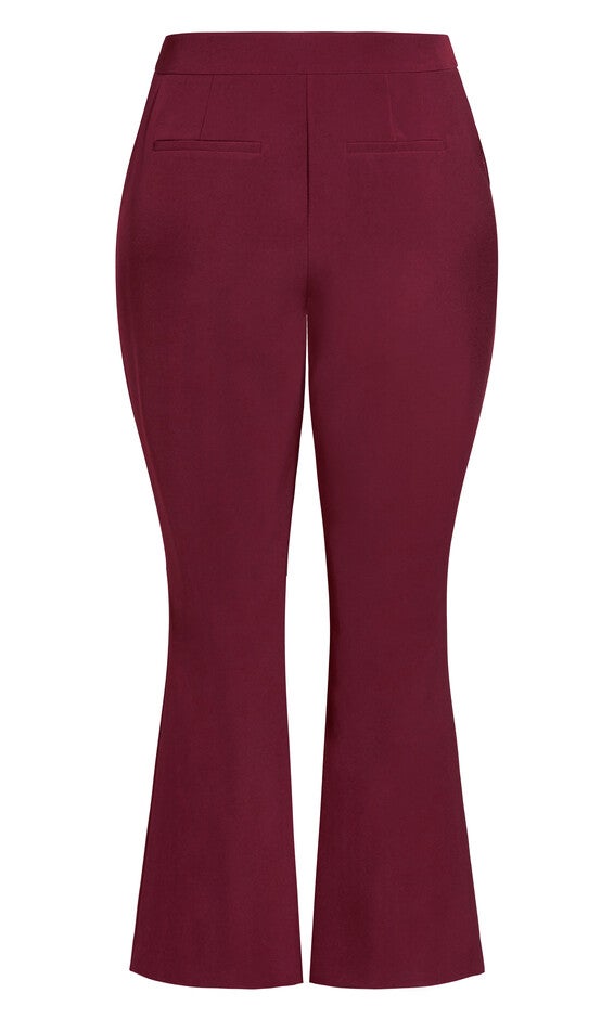 Tuxe Luxe Pant - claret, RED, alternate image number null