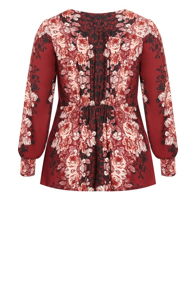 Bella Plc Top, FLAME, alternate image number 4