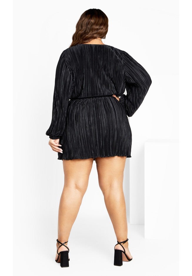 Hailee Dress - black, BLACK, alternate image number 5